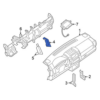 Nissan OE - Right Radio Bracket