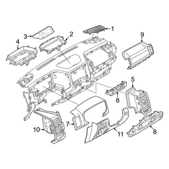 Nissan OE - Instrument Panel Components