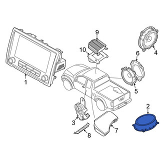 Nissan OE - Front Inner Speaker