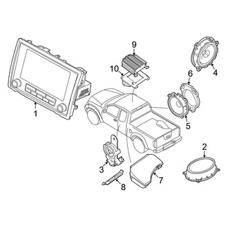 Nissan OE - Instrument Panel - Sound System