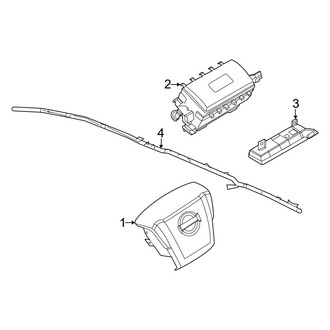Nissan OE - Restraint Systems - Air Bag Components (Air Bags)