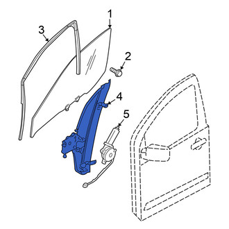 Nissan OE - Front Left Window Regulator