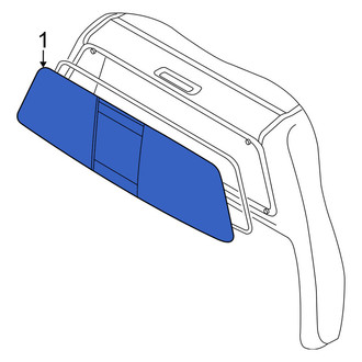 Nissan OE - Rear Cab Sliding Glass