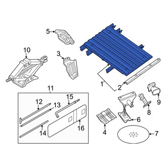 Nissan OE - Rear Truck Bed Floor