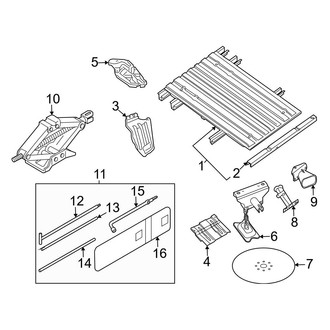 Nissan OE - Pick Up Box - Floor (6' Box)