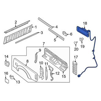 Nissan OE - Rear Cargo Area Light
