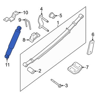 Nissan OE - Rear Suspension Shock Absorber