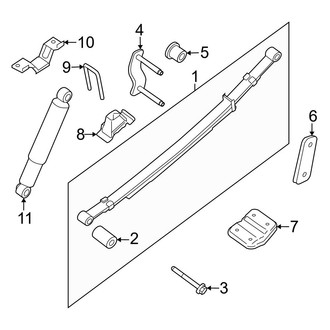 Nissan OE - Rear Suspension - Suspension Components