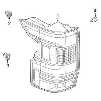 Nissan OE - Rear Lamps - Combination Lamps