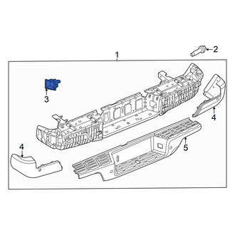 Nissan OE - Rear License Plate Light Assembly