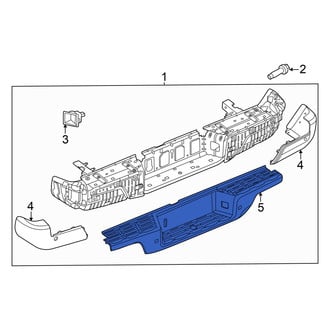 Nissan OE - Rear Bumper Step Pad
