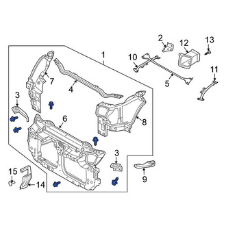 Nissan OE - Front Center Radiator Support Panel