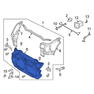 Nissan OE - Front Center Radiator Support Panel