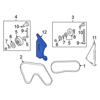 Nissan OE - Alternator Bracket