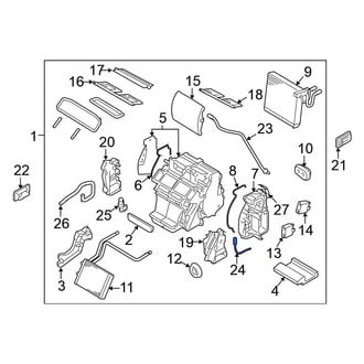 Nissan OE - A/C Evaporator Temperature Sensor
