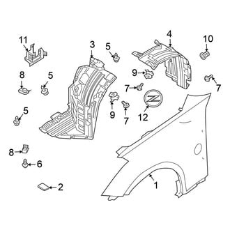 Nissan OE - Fender & Components