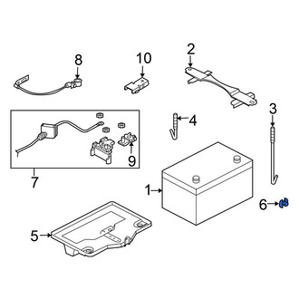 Nissan OE - Battery Hold Down Bracket