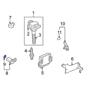 Nissan OE - Engine Crankshaft Position Sensor O-Ring