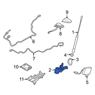 Nissan OE - Radio Antenna Base