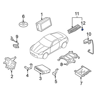 Nissan OE - Radio Knob