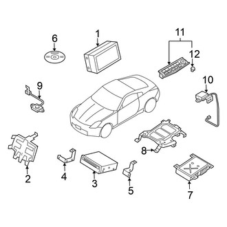 Nissan OE - Electrical - Navigation System Components