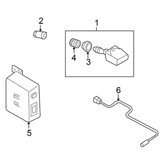 Nissan OE - Electrical - Tire Pressure Monitor Components