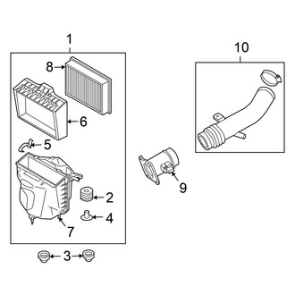 Nissan OE - Engine - Air Intake (To 11/06)
