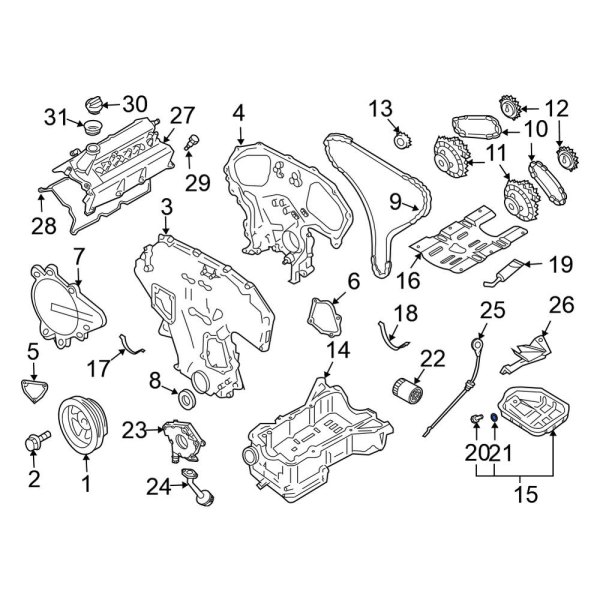 Engine Oil Drain Plug Gasket