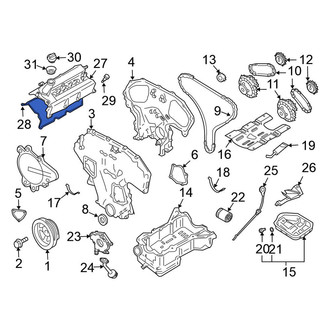 Nissan OE - Right Engine Valve Cover Gasket