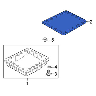 Nissan OE - Transmission Oil Pan Gasket