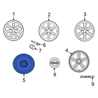 Nissan OE - Front Wheel