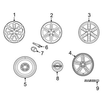Nissan OE - Wheels (Coupe)