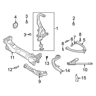 Nissan OE - Suspension Crossmember Nut