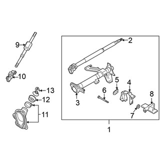 Nissan OE - Steering Column Assembly