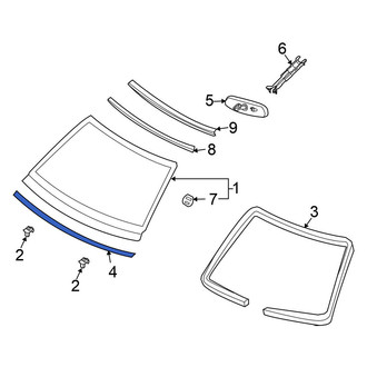 Nissan OE - Windshield Insulator