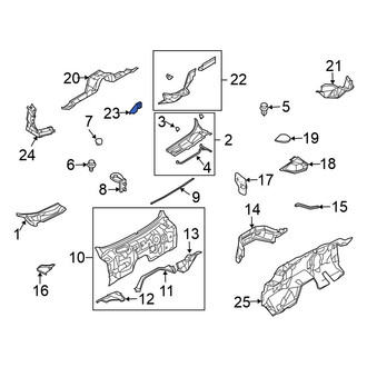 Nissan OE - Foot Rest
