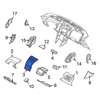 Nissan OE - Center Instrument Panel Trim Panel