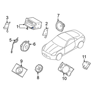 Nissan OE - Radio Knob