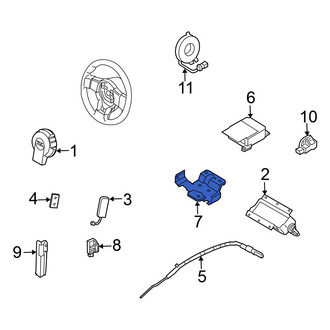 Nissan OE - Air Bag Control Module Bracket