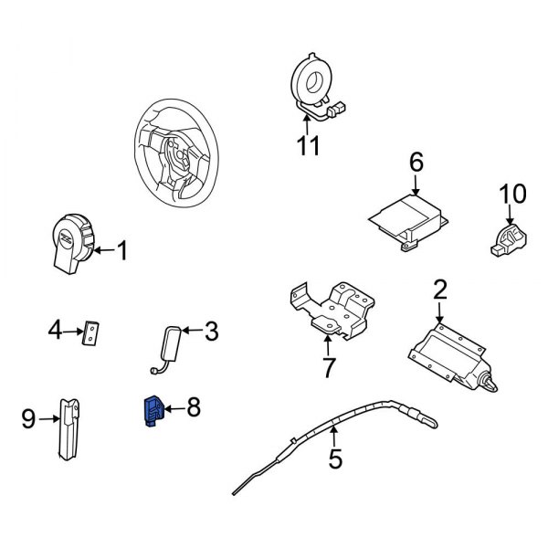 Air Bag Impact Sensor