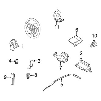 Nissan OE - Restraint Systems - Air Bag Components