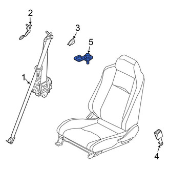 Nissan OE - Child Restraint Anchor Plate