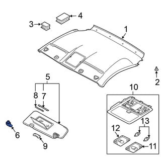 Nissan OE - Sun Visor Holder
