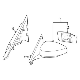 Nissan OE - Door - Outside Mirrors