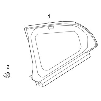 Nissan OE - Quarter Panel - Glass