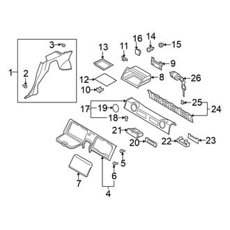 Nissan OE - Quarter Panel - Interior Trim