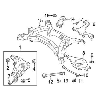 Nissan OE - Rear Suspension - Suspension Components
