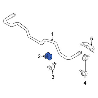 Nissan OE - Rear Suspension Stabilizer Bar Bushing