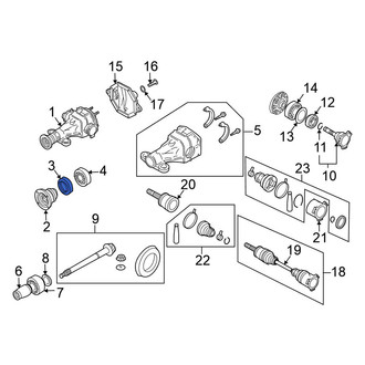 Nissan OE - Drive Shaft Pinion Yoke Seal