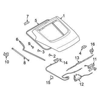 Nissan OE - Lift Gate - Gate & Hardware